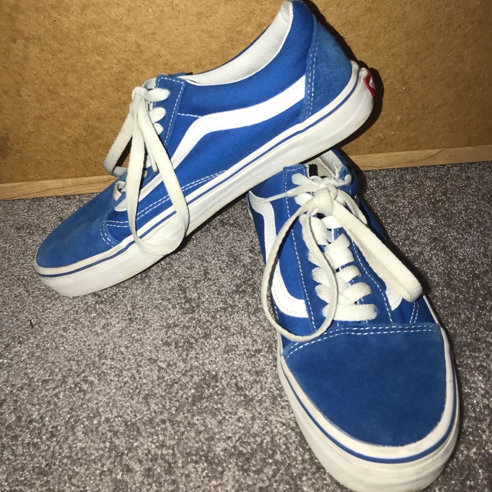 Blue Old Skool Vans